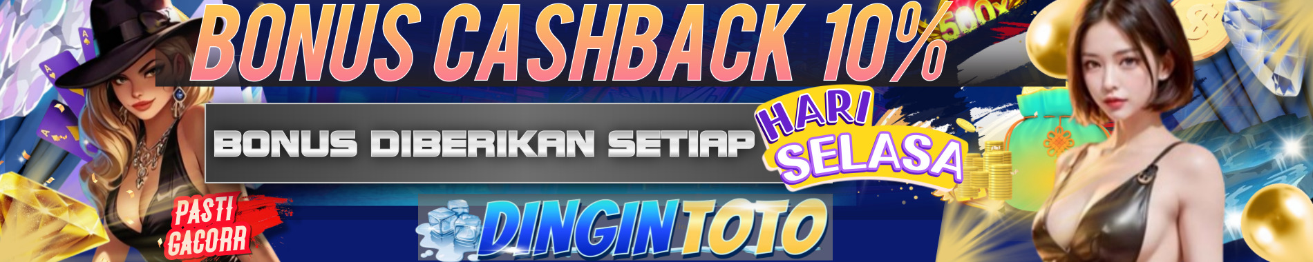 BONUS CASHBACK DINGINTOTO